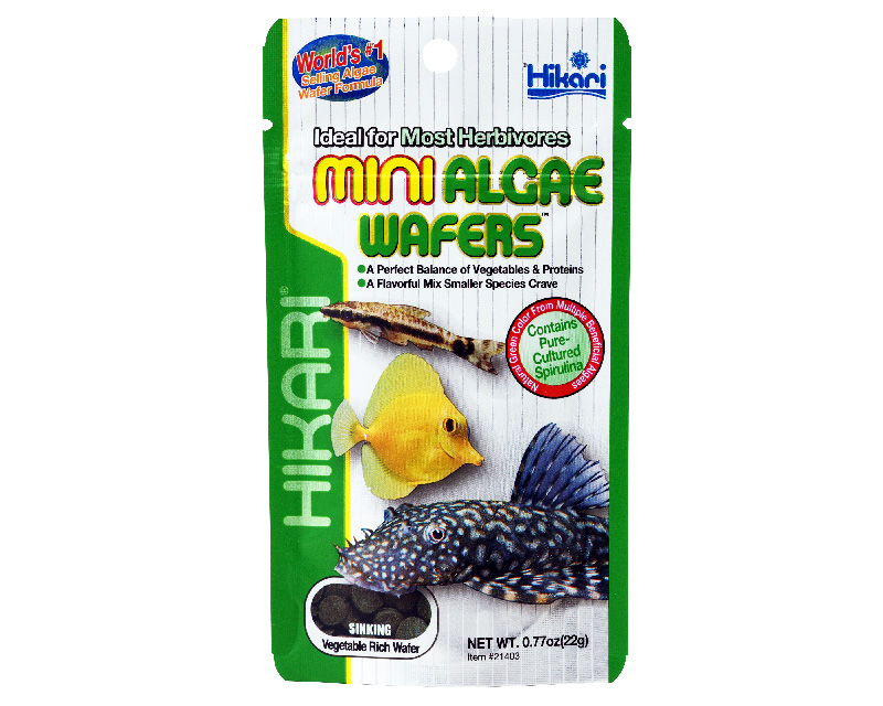 Hikari Tropical MINI ALGAE WAFERS 0.77 oz (22g)